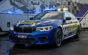 BMW M5 Competition sử dụng làm xe tuần tra tại Úc