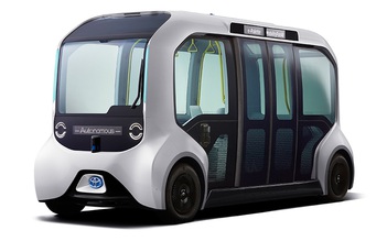 Xe điện tự lái Toyota e-Palette phục vụ riêng cho Olympic 2020