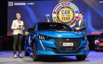 Peugeot 208 đánh bại Porsche Taycan trở thành 'Xe của năm 2020'