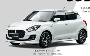 Suzuki Swift 2021 cải tiến nhẹ, thêm lẫy chuyển số vô lăng