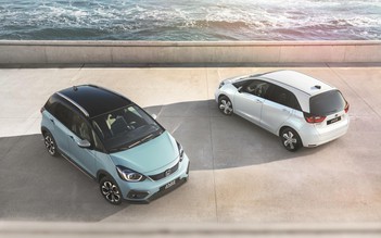 Honda Jazz 2020 có thêm túi khí trung tâm chưa từng thấy ở Việt Nam