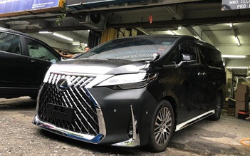 Toyota Alphard nâng cấp ngoại hình giống hệt Lexus LM