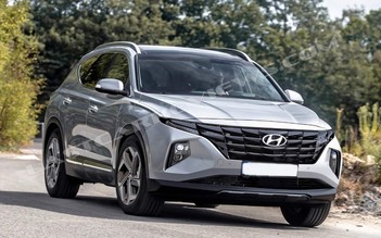 Hyundai Tucson 2021 bản máy dầu êm ái và tiết kiệm hơn