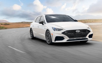 Hé lộ kiểu dáng Hyundai Sonata N Line, đối thủ Toyota Camry TRD