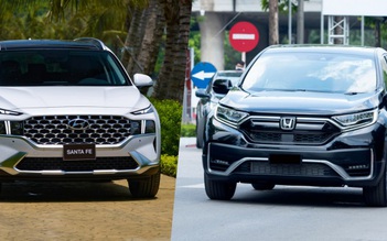 Honda CR-V có cùng phân khúc với Hyundai SantaFe tại Việt Nam?