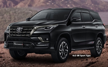 Toyota Fortuner 2022 có thêm phiên bản GR-Sport