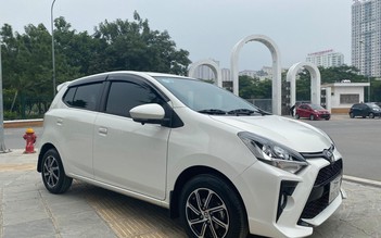 Toyota Wigo 2021 hiếm gặp trên sàn xe cũ