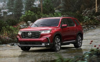 Honda Pilot 2023 to lớn như Ford Explorer, thiết kế giống Honda CR-V