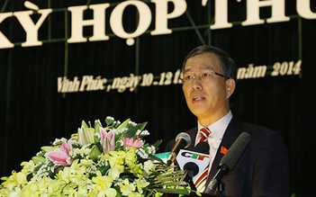 Ông Phạm Văn Vọng bị cách chức Bí thư Tỉnh ủy Vĩnh Phúc nhiệm kỳ 2010 - 2015