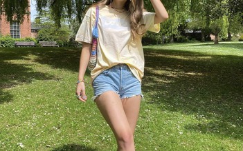 Học gái Pháp cách phối đồ với quần shorts hè thu vừa quyến rũ lại thanh lịch