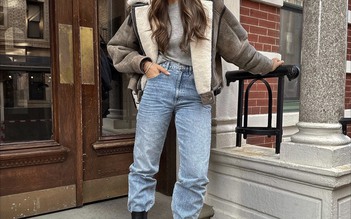 Hết quần mom jeans lại đến quần jeans boyfriend tạo cơn sốt