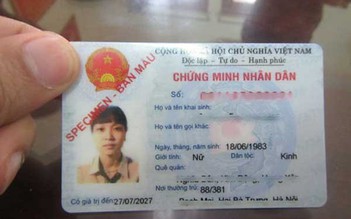 Miễn phí cấp thẻ căn cước từ 1.1.2016