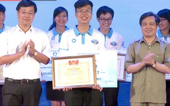 Nguyễn Hoàng Phúc giành giải nhất hội thi Thủ lĩnh sinh viên toàn quốc 2018