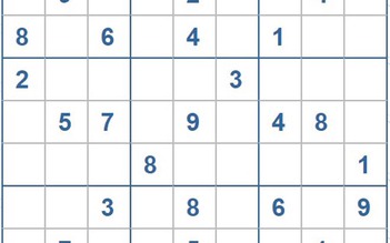 Mời các bạn thử sức với ô số Sudoku 4181 mức độ Khó