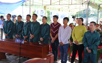 Thêm 9 bị cáo trong vụ đốt phá ở Bình Thuận lãnh án
