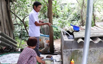 Gần 850 hộ dân phải sử dụng nước bẩn