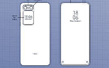 Xiaomi Mi MIX 2020 rò rỉ thiết kế màn hình kép