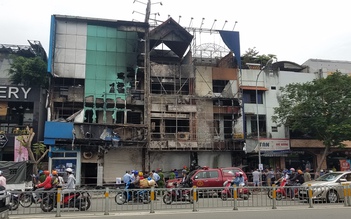 Nghi phạm vụ cháy trụ sở PGD Eximbank Gò Vấp 'đốt dây điện xem cháy ra sao'