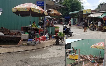 TP.HCM: Rào chắn quanh khu vực nước sâu Kênh Trung Ương