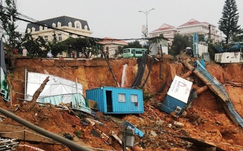 Sạt lở nghiêm trọng tại cửa ngõ vào trung tâm Đà Lạt