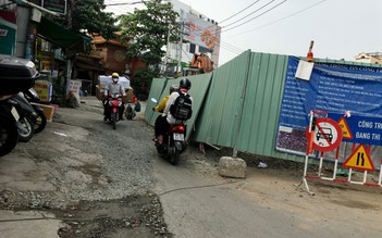 Dân khổ vì công trình thi công quá lâu
