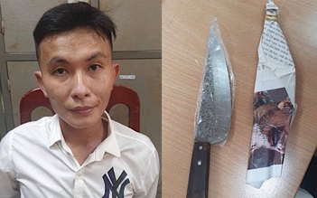 Hà Nội: Nam thanh niên cầm dao bầu đi cướp váy, áo tặng bạn gái