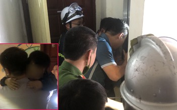 Giải cứu bé trai 4 tuổi rơi tự do, mắc kẹt trong hố thang máy