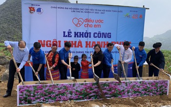 T.Ư Đoàn khởi công ‘ngôi nhà hạnh phúc’ tặng hai anh em song sinh mồ côi