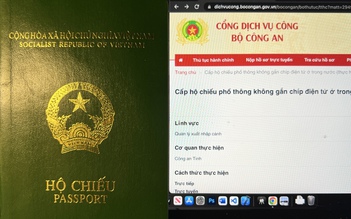 Hướng dẫn đăng ký cấp hộ chiếu mẫu mới trực tuyến