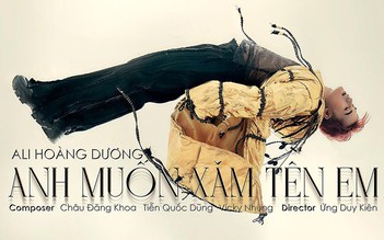 Ali Hoàng Dương tái xuất với MV ‘Anh muốn xăm tên em’