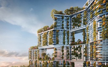 Tòa tháp tạo ra 112 triệu lít oxy mỗi năm tại Ecopark