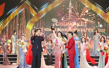 Võ Thị Sang xuất sắc đăng quang Á hoàng 1 Nữ hoàng Doanh nhân Đất Việt 2022