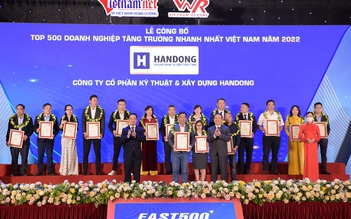 Handong E&C vào Top 500 doanh nghiệp tăng trưởng nhanh nhất Việt Nam - FAST500 năm 2022