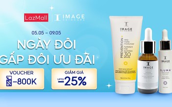 ‘LazMall x Image Skincare’: 5.5 ngày đôi - gấp đôi ưu đãi lên tới 25%