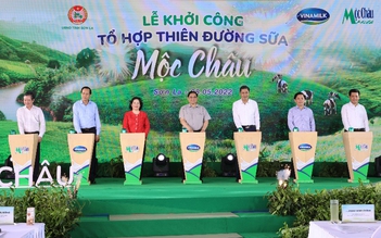 Mộc Châu Milk, Vinamilk chính thức khởi công dự án: Tổ hợp Thiên đường sữa Mộc Châu