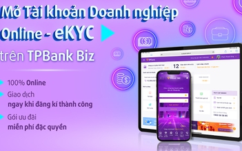 TPBank ra mắt tính năng mở tài khoản online cho khách hàng doanh nghiệp