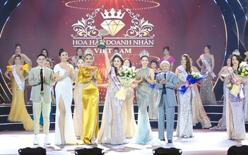 Lê Thị Ngọc Châu đăng quang Á hậu 2 Hoa hậu Doanh nhân Việt Nam 2022