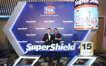 SuperShield: Sơn nước ngoại thất siêu cao cấp bảo vệ công trình lên đến 15 năm