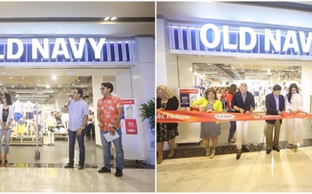 Tưng bừng khai trương Cửa hàng thời trang Old Navy đầu tiên tại Việt Nam