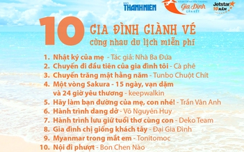 10 gia đình giành vé cùng nhau du lịch miễn phí