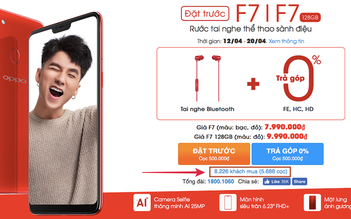 Đâu là sức hút khiến OPPO F7 đạt 16.000 đơn trong 3 ngày đầu đặt hàng?