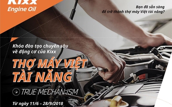 Kixx - True Mechan:ism 2018 ra mắt tại Việt Nam: Đánh thức tài năng thợ máy Việt