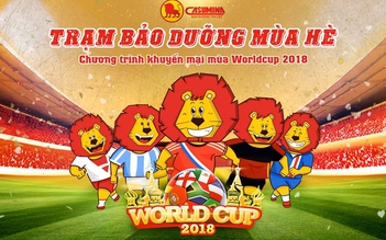 'Trạm bảo dưỡng mùa hè' mừng World Cup 2018