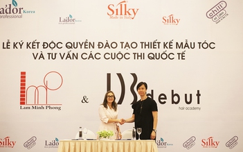 Chuyên gia Gary Goo ký kết độc quyền đào tạo thiết kế tóc tại Việt Nam