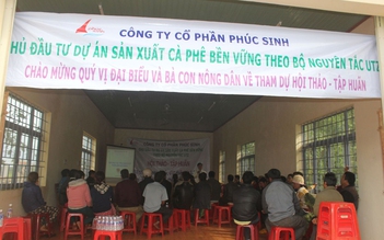 Cùng nông dân làm cà phê sạch