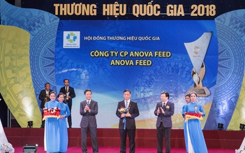 Anova Feed đạt chứng nhận Thương hiệu quốc gia 2018 về sản xuất thức ăn chăn nuôi