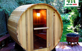 Những ưu điểm vượt trội của phòng xông hơi ngoài trời barrel sauna