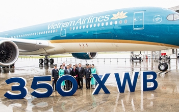 Đón thêm ‘siêu máy bay’ A350-900, Vietnam Airlines hoàn thiện đội bay thân rộng
