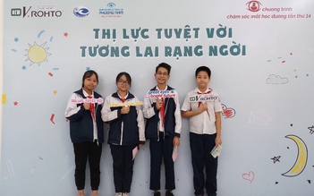 Những khoảnh khắc đáng nhớ tại chương trình Chăm sóc mắt học đường 2019