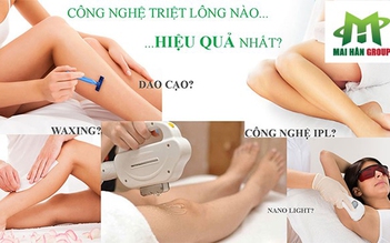 Top 3 máy triệt lông đang được beauty spa, thẩm mỹ viện nổi tiếng sử dụng